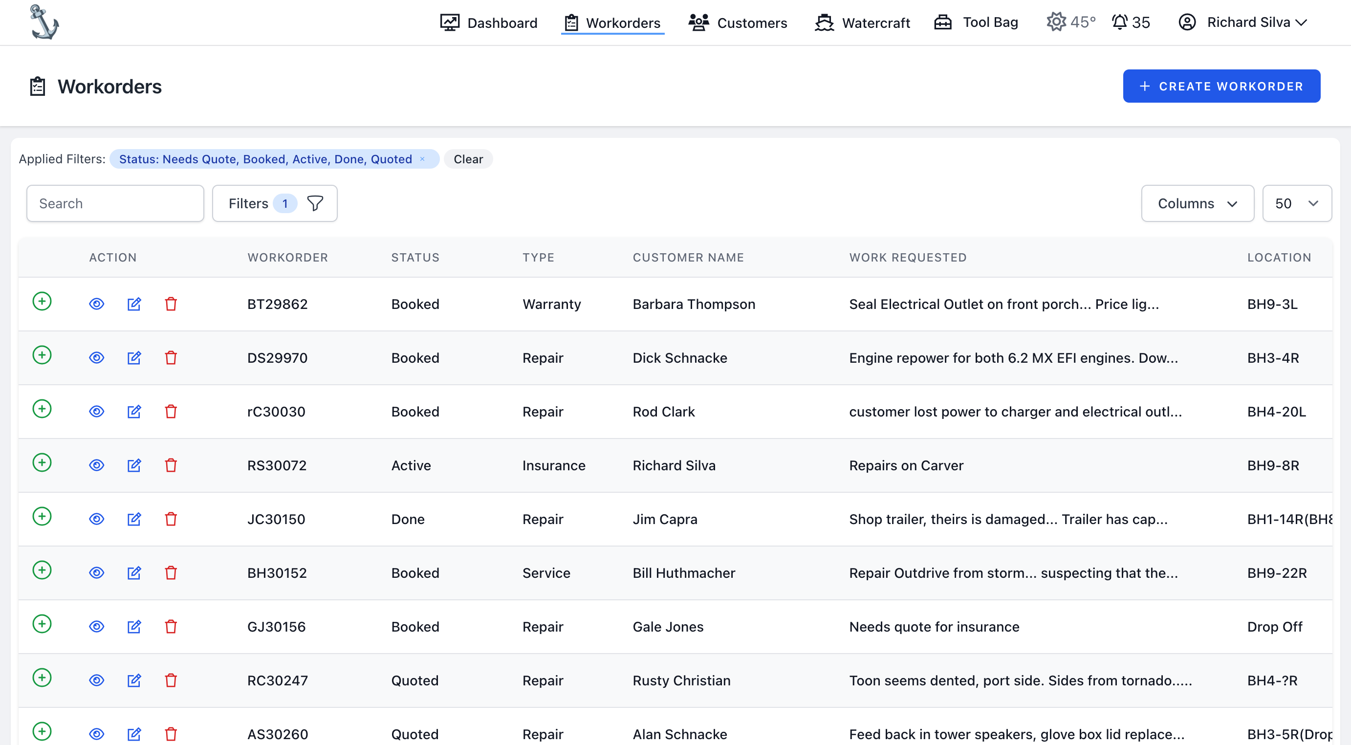 Platform Screenshot